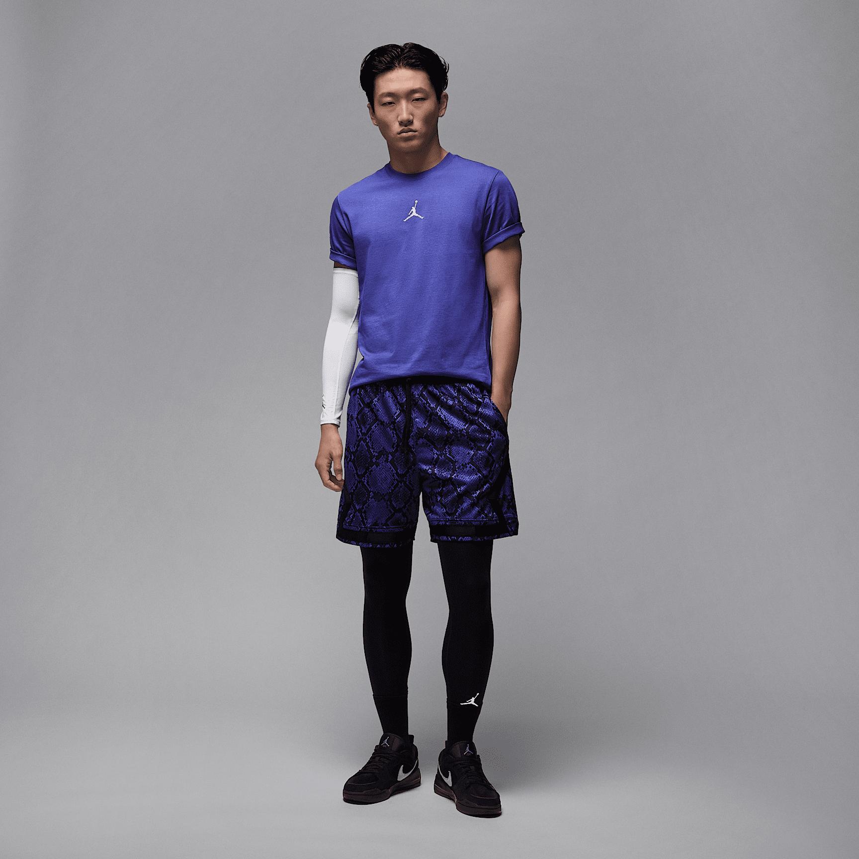 Jordan Sport Men's Dri-FIT Mesh Diamond Shorts Product Image