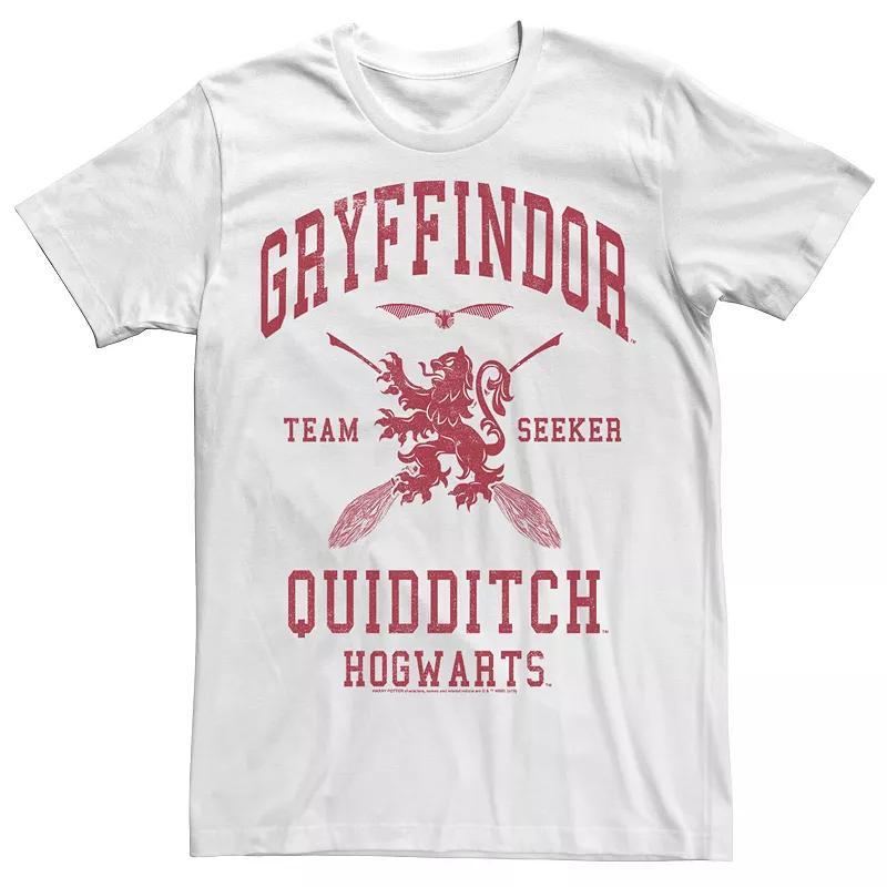 Men's Harry Potter Gryffindor Quidditch Team Seeker Tee, Size: XL, Red Product Image