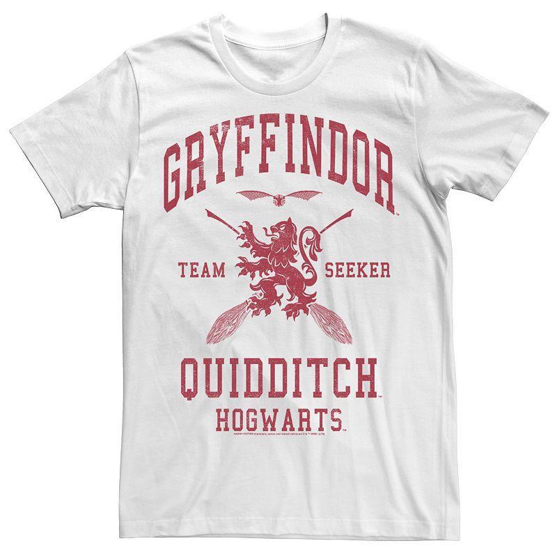Men's Harry Potter Gryffindor Quidditch Team Seeker Tee, Size: XL, Red Product Image