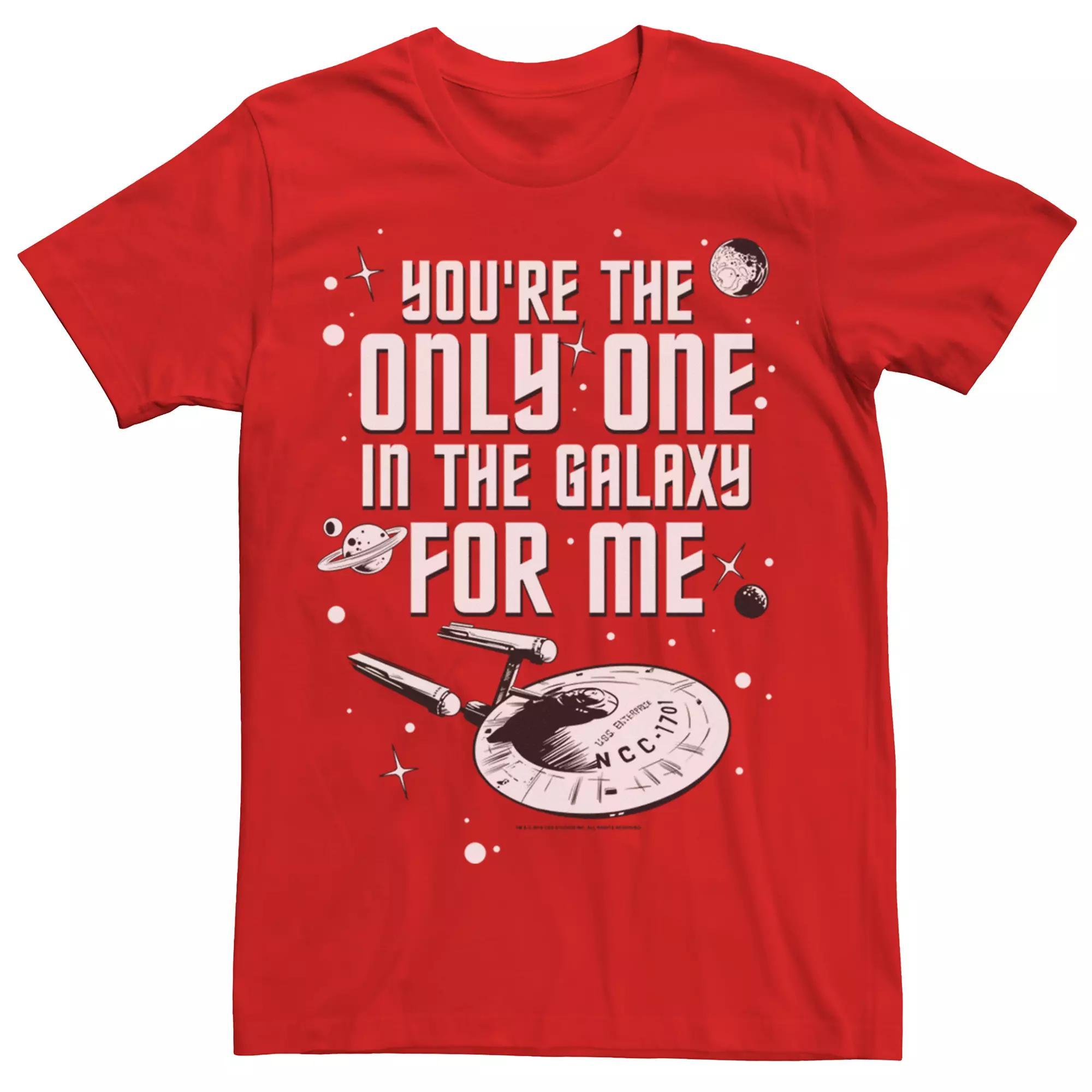 Men's Star Trek Graphic Tee, Size: Small, Red Product Image