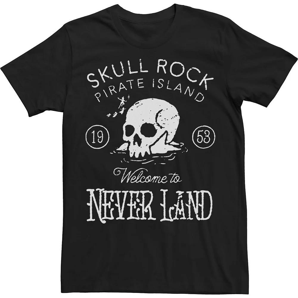 Men's Peter Pan Skull Rock Vintage Tee, Size: XL, Grey Heather Product Image