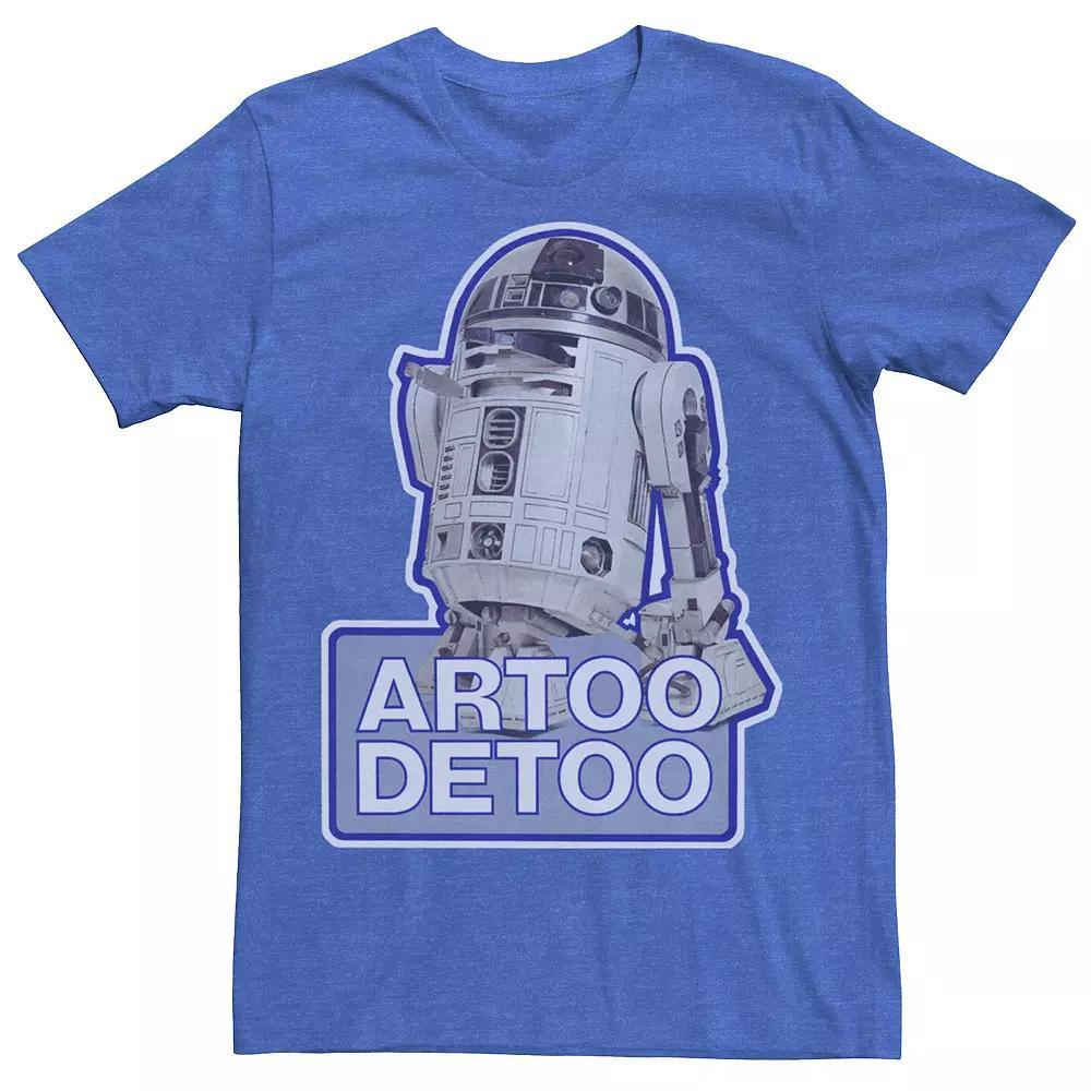 Men's Star Wars Artoo Detoo R2-D2 Sound It Out Tee, Size: XL, Royal Grey Product Image