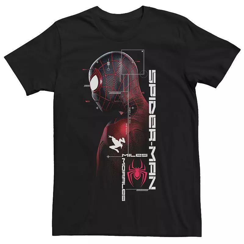 Big & Tall Dungeons & Dragons Heart Fill Tee, Men's, Size: Large Tall, Black Product Image