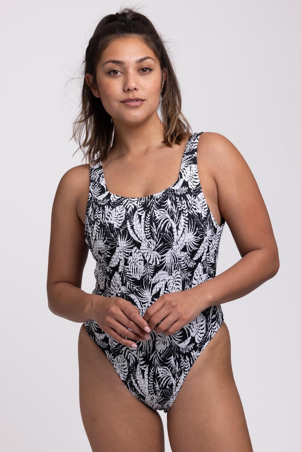 Nova Scotia Smocked Surf One Piece Swimsuit Product Image