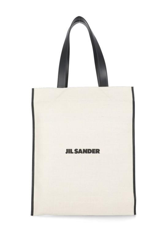 JIL SANDER Border Book Tote Bag Unica In Natural Product Image