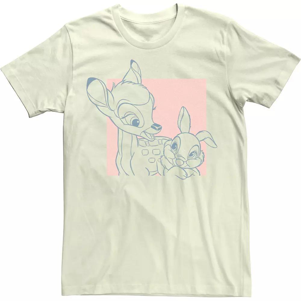 Men's Bambi Thumper Square Boxed Up Tee, Size: Medium, Natural Product Image