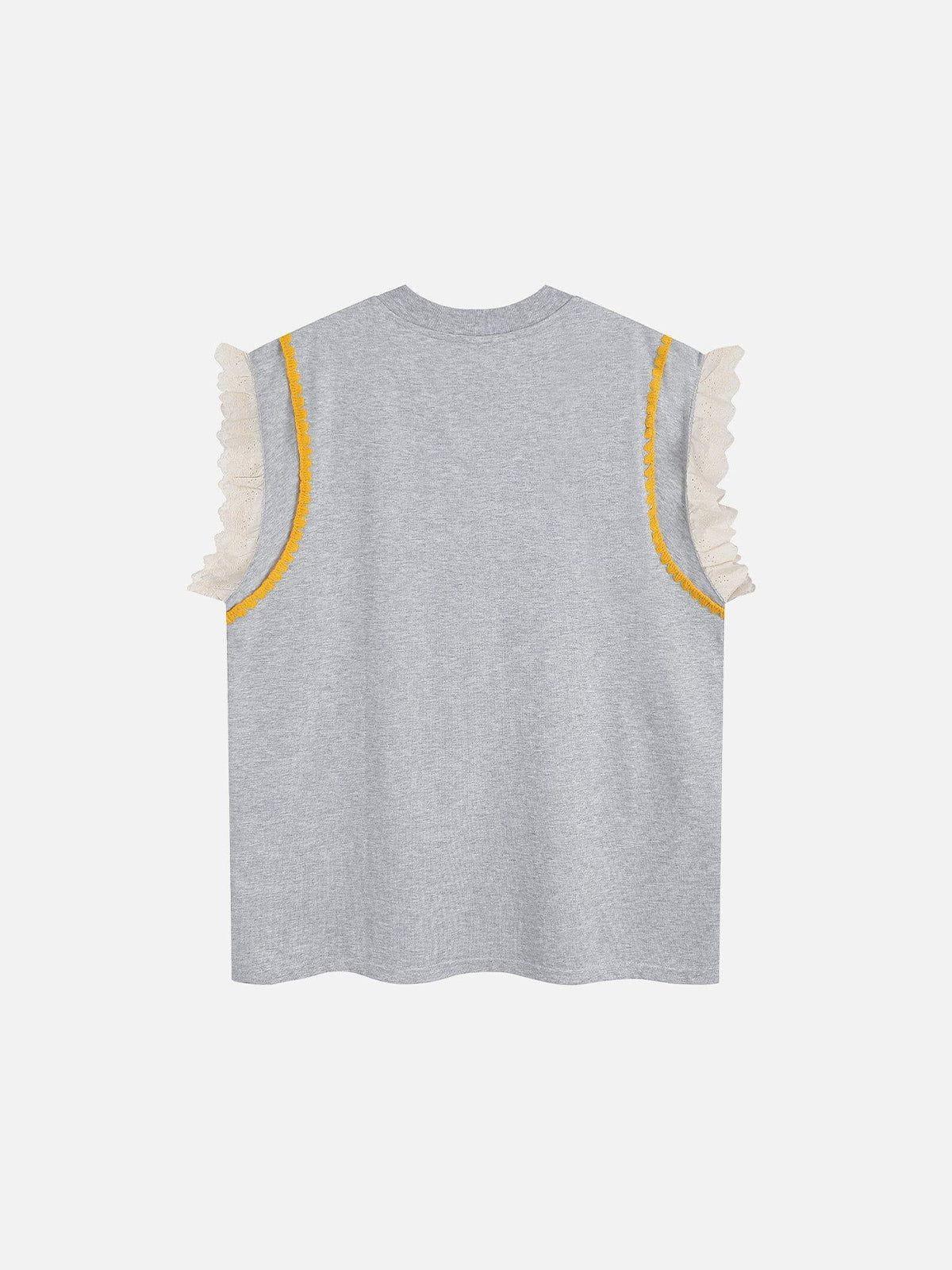 Aelfric Eden Lace Cherry Print Tank Top Product Image