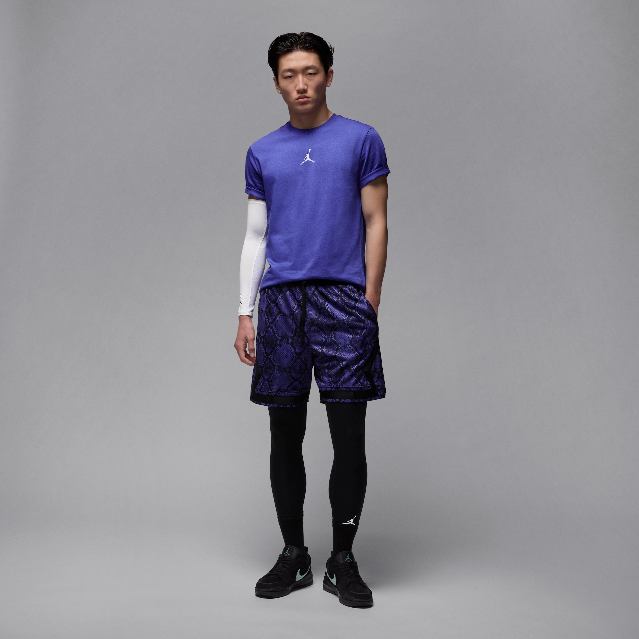 Men's Jordan Sport Dri-FIT Mesh Diamond Shorts Product Image
