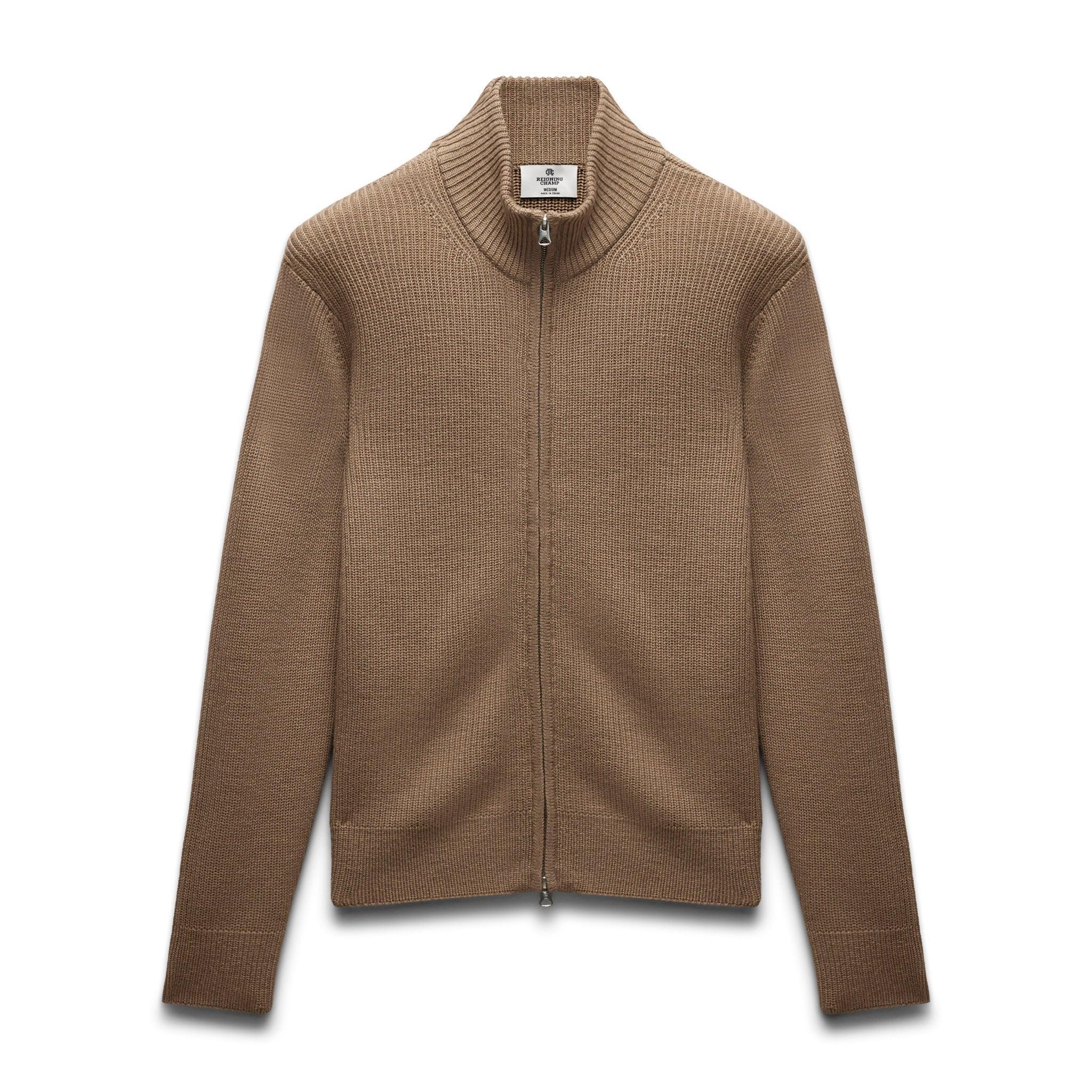 Merino Rib Vinnie Track Jacket Male Product Image