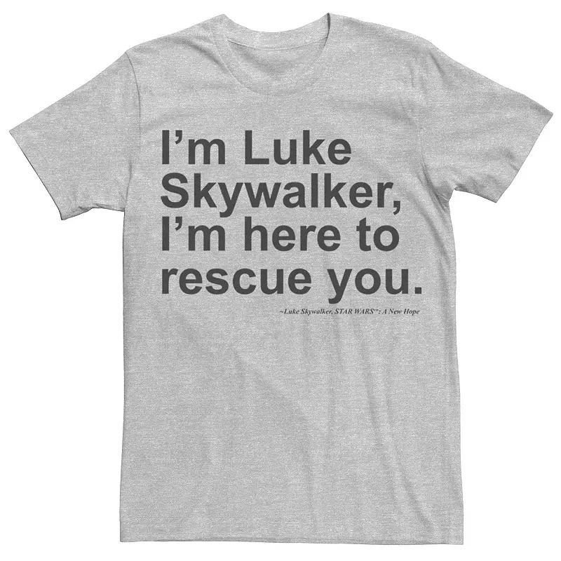 Men's Star Wars Graphic Tee, Size: Medium, Athletic Grey Product Image