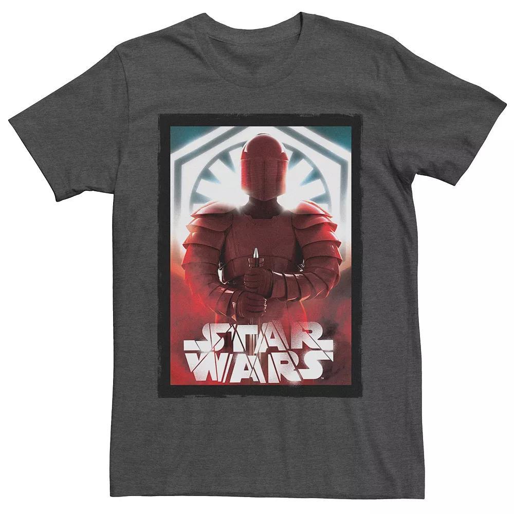 Men's Star Wars Elite Praetorian Guard Poster Tee, Size: Medium, Grey Heather Product Image