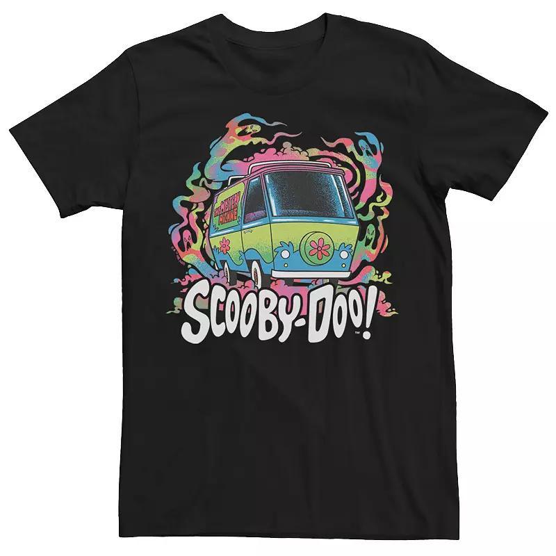 Big & Tall Scooby-Doo Mystery Machine Color Ghost Graphic Tee, Men's, Size: XL Tall, Black Product Image