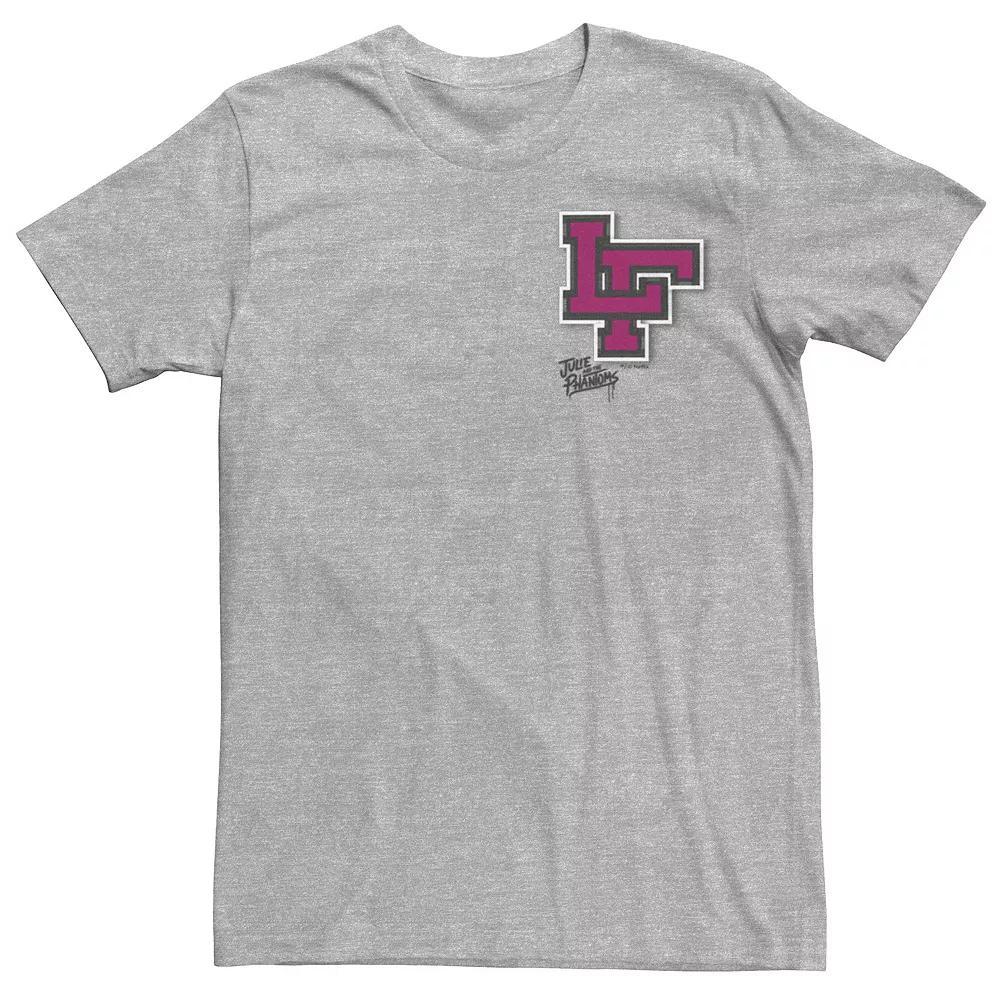 Men's Jurassic World Two Spray Paint Pocket Icon Tee, Size: Large, Athletic Grey Product Image