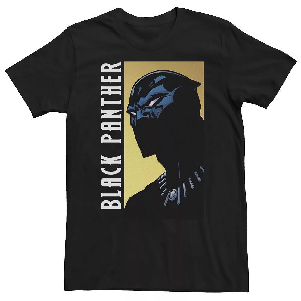 Big & Tall Marvel Black Panther Character Profile Intro Tee, Men's, Size: 4XL Product Image