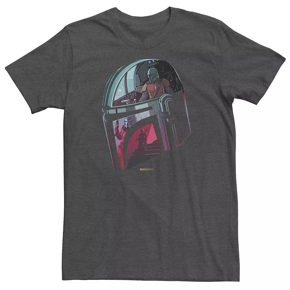 Big & Tall Looney Tunes Group Shot Big Face Line Up Tee, Men's, Size: 4XL, Black Product Image