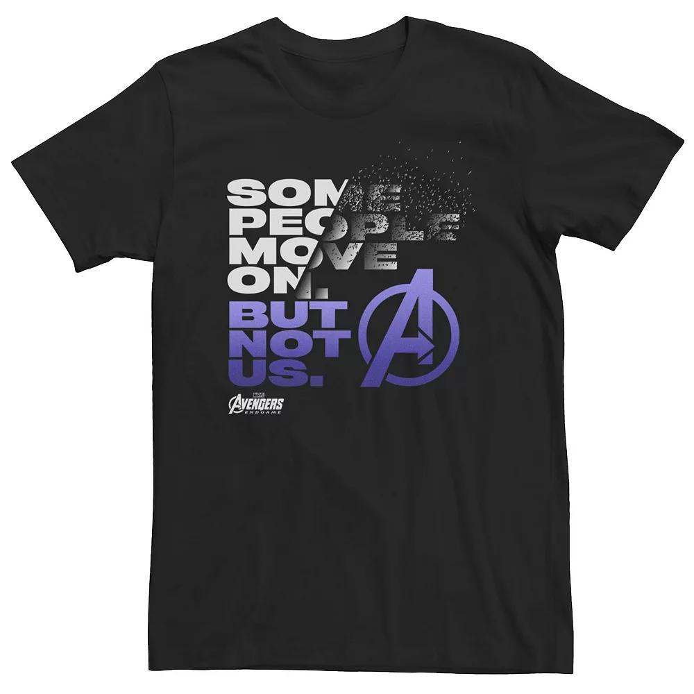 Big & Tall Marvel Avengers But Not Us Graphic Tee, Men's, Size: 4XL Tall, Black Product Image