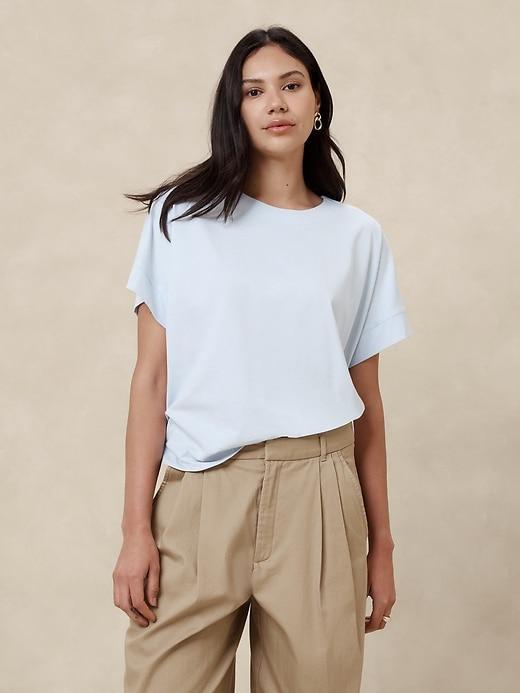 Premium Cotton Relaxed Top Product Image