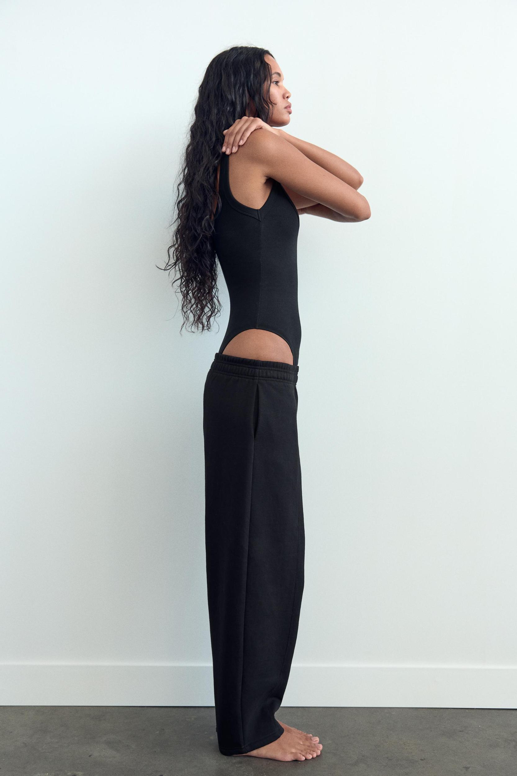 RIBBED BODYSUIT Product Image