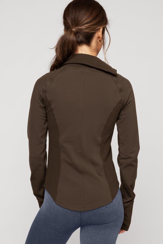 Chasing Pavements Mockneck Pullover - Grasshopper Product Image