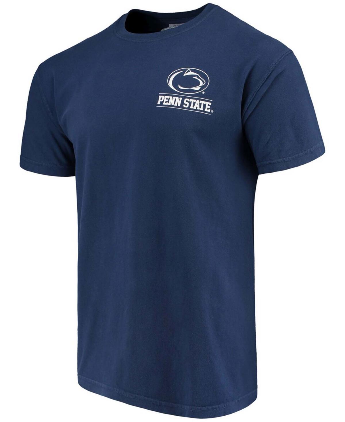 Men's Navy Penn State Nittany Lions Comfort Colors Campus Icon T-Shirt, Size: 2XL, Blue Product Image