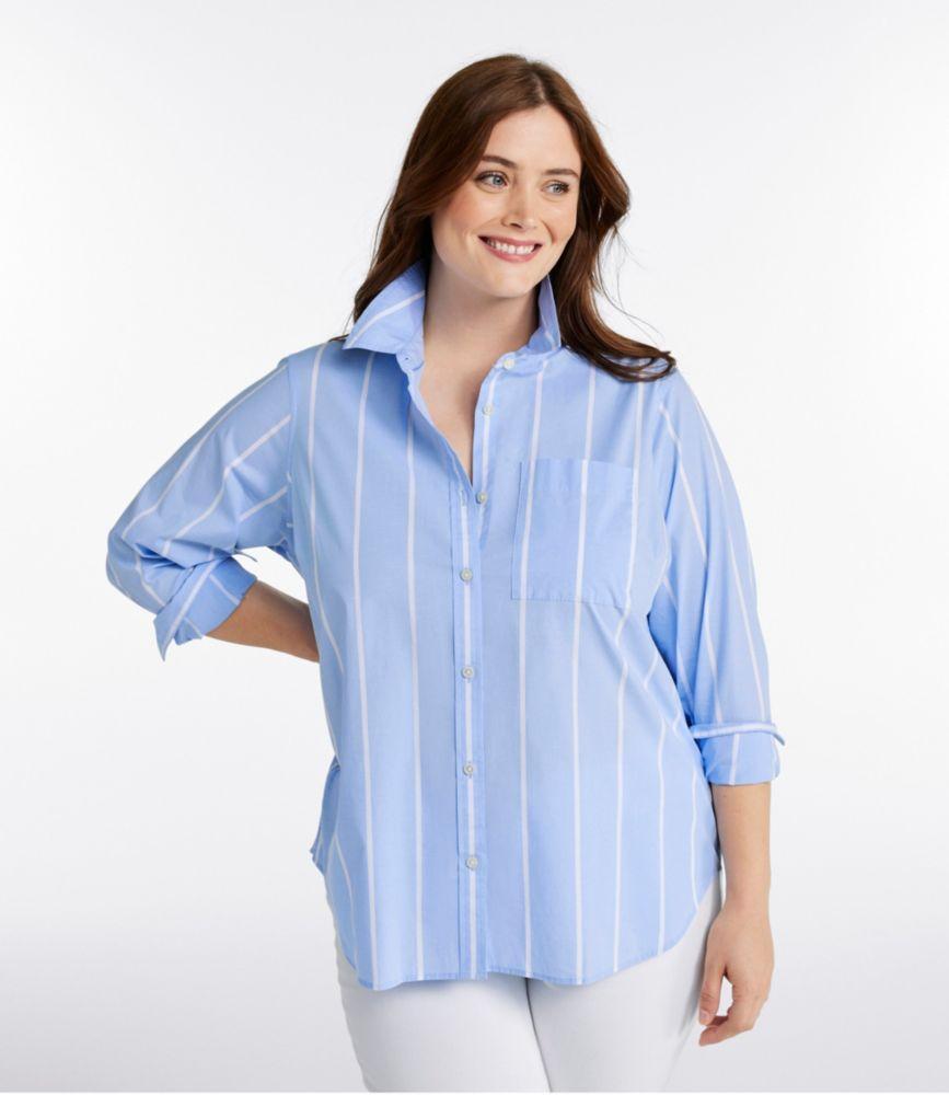 
                            Women's Essential Cotton Poplin Shirt, Long-Sleeve
                         Product Image