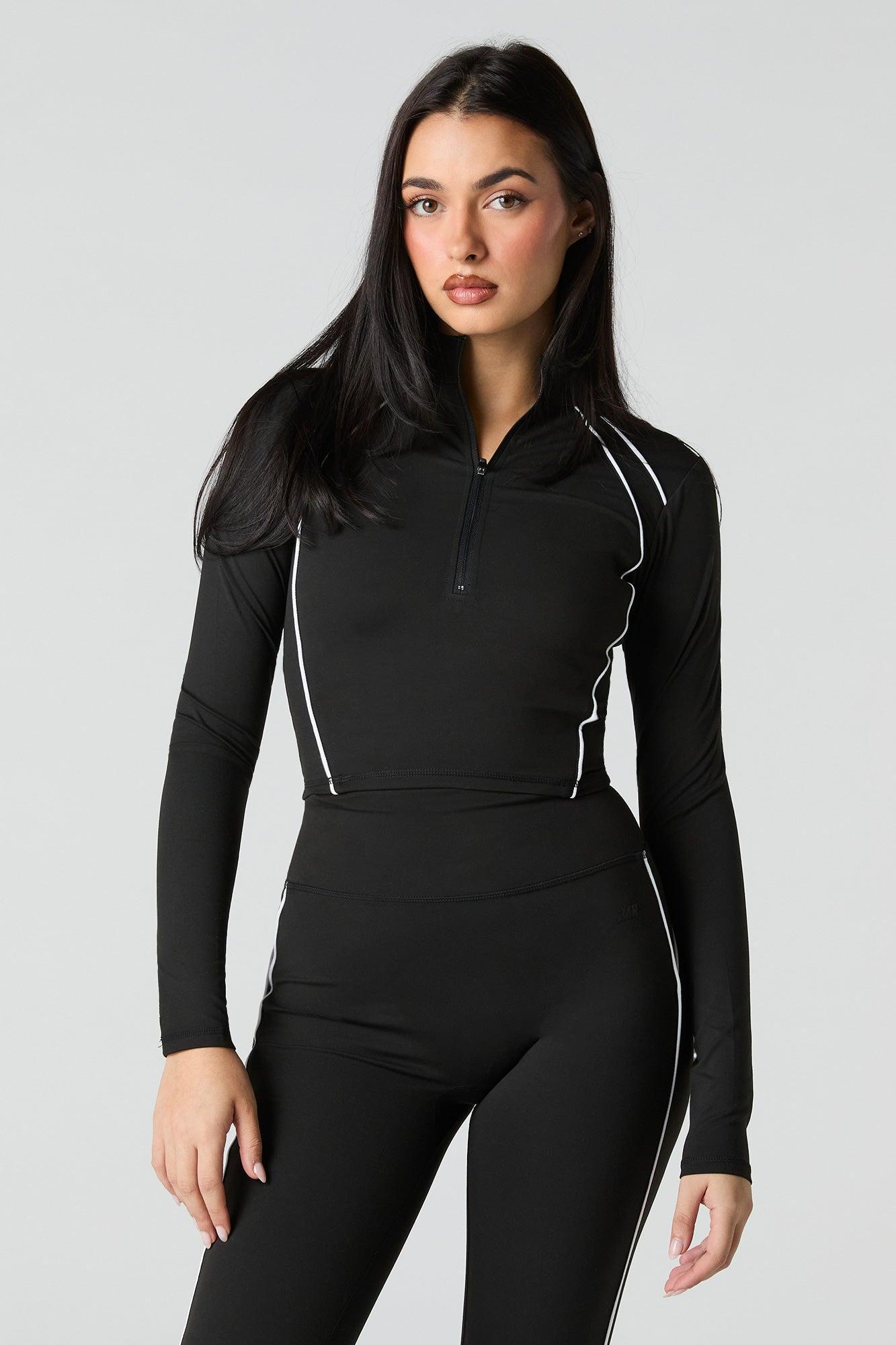 Sommer Ray Active Half Zip Long Sleeve Top Female Product Image