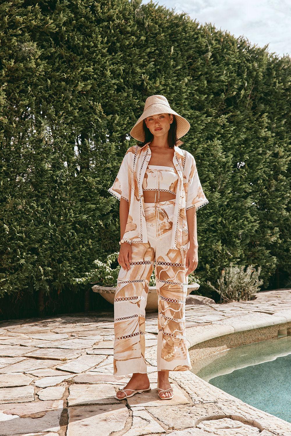 SAMPLE-Verity Shirt - La Spiaggia Product Image