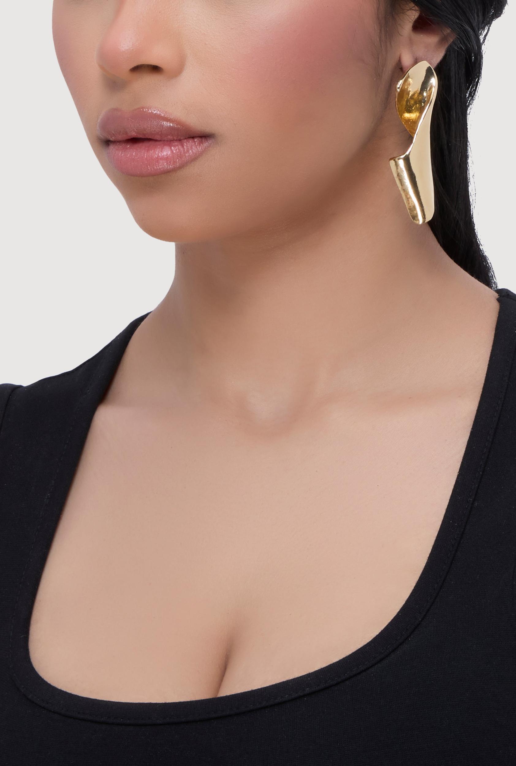 Assorted Textured Hoop Earrings Set of 6 Female Product Image