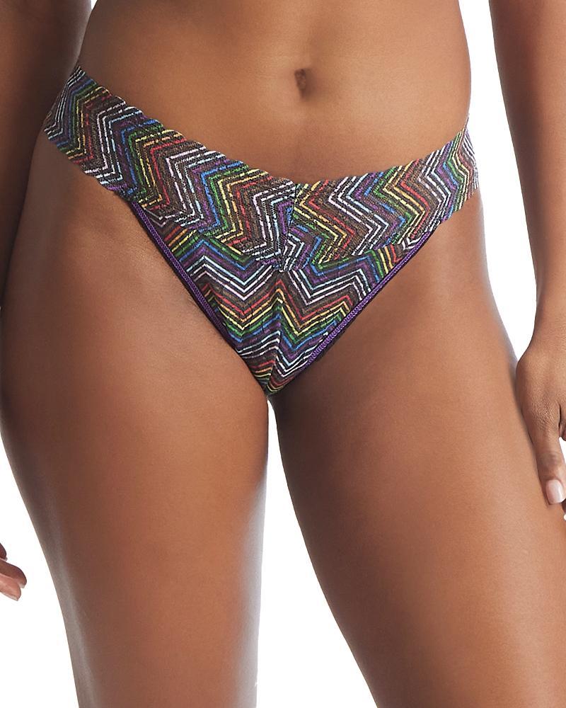 Hanky Panky Signature Lace Printed Original Rise Thong (Staycation) Women's Underwear Product Image
