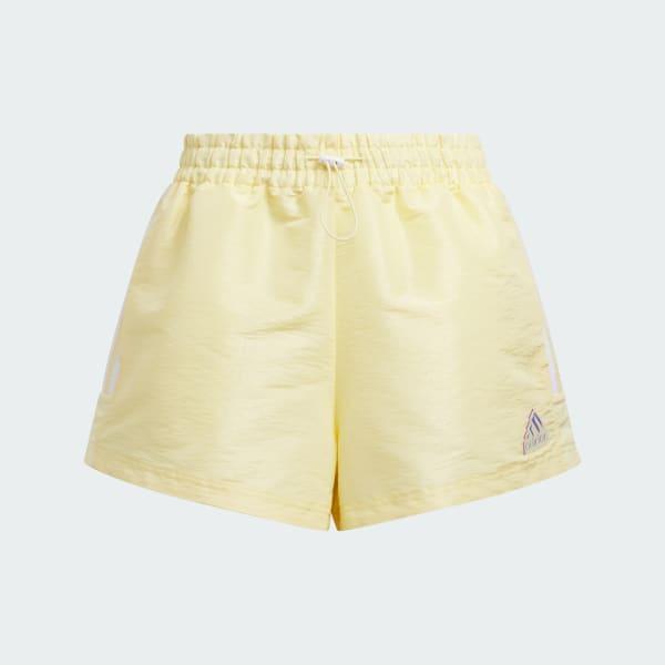 adidas Sunglass Pack Woven Shorts Semi Pink Spark XS Womens Product Image
