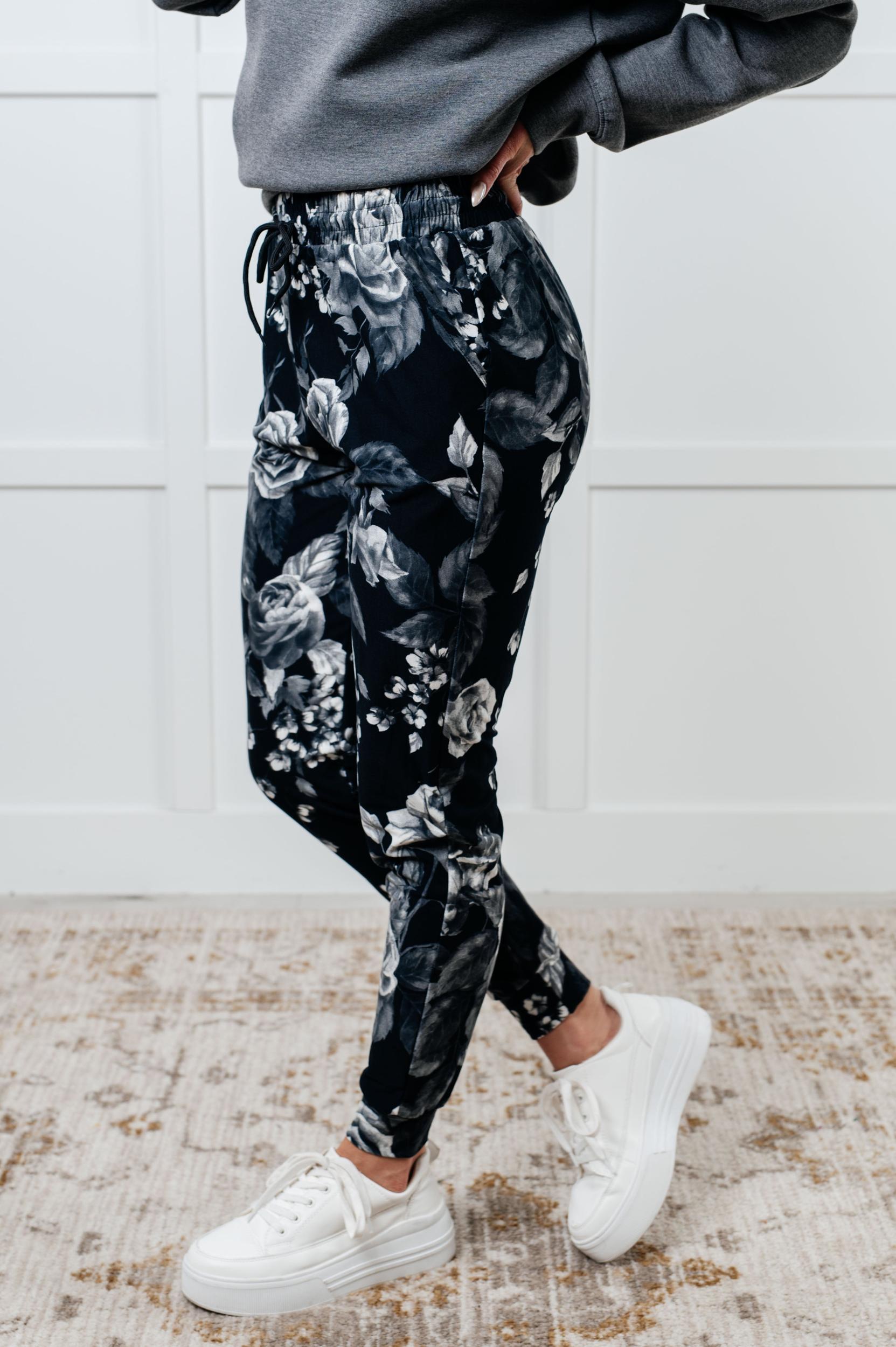 Your New Favorite Joggers in Rose Print (Online Exclusive) Product Image