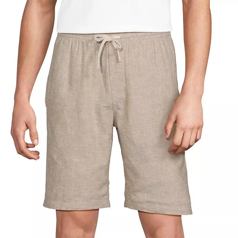 Men's Lands' End Pull-On Deck Shorts, Size: Large, Soft Pink Product Image