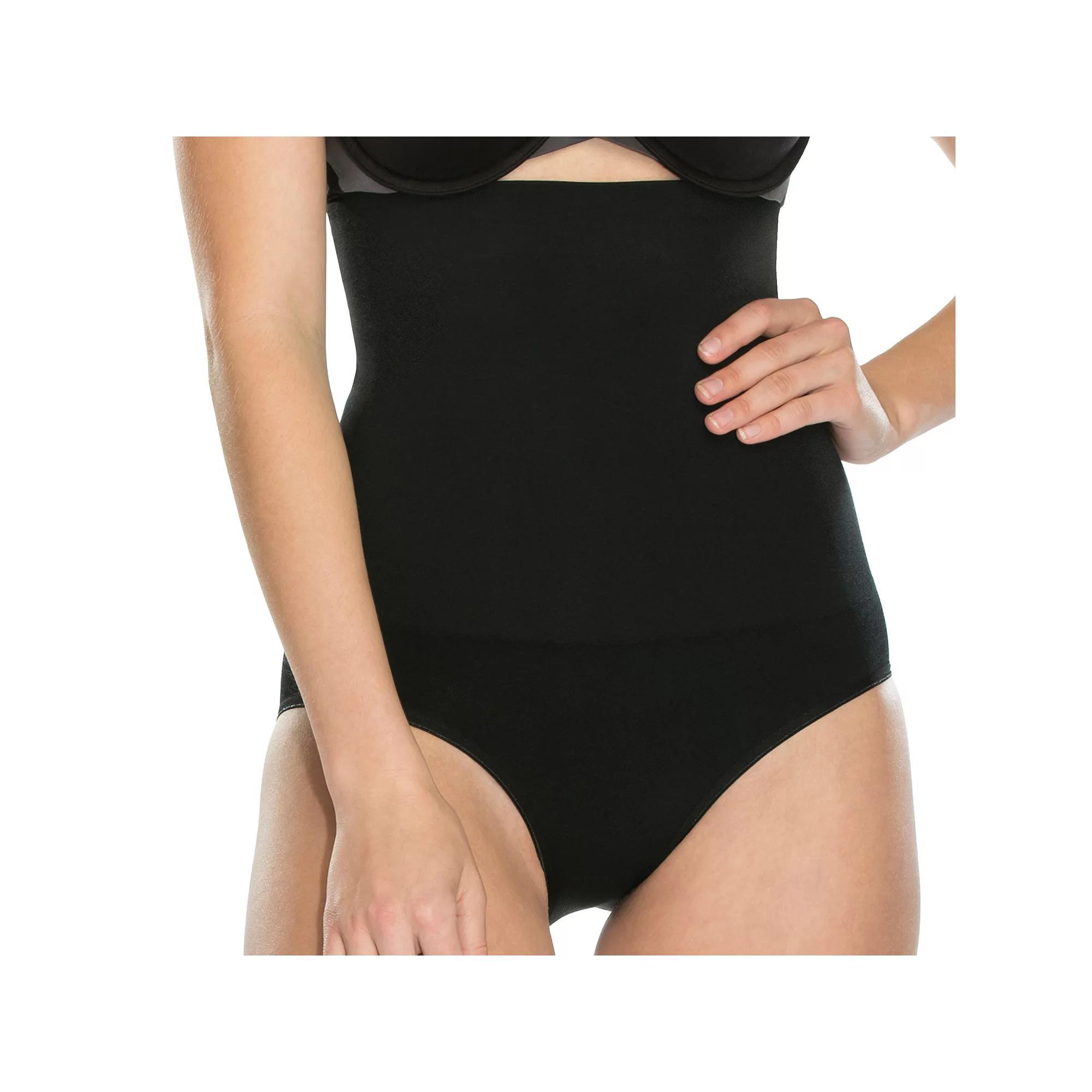 Plus Size RED HOT by SPANX Womens Ultra-Firm Control Shapewear Flat Out Flawless High-Waist Brief FS4115 Product Image