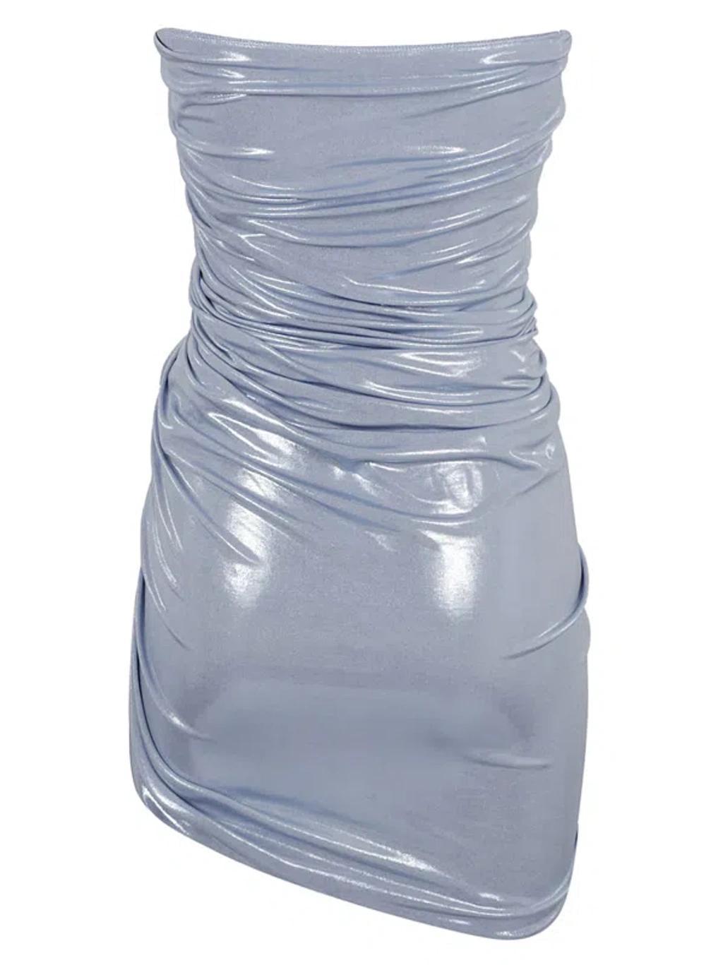 NORMA KAMALI Diana Pickleball Dress In Blue Product Image