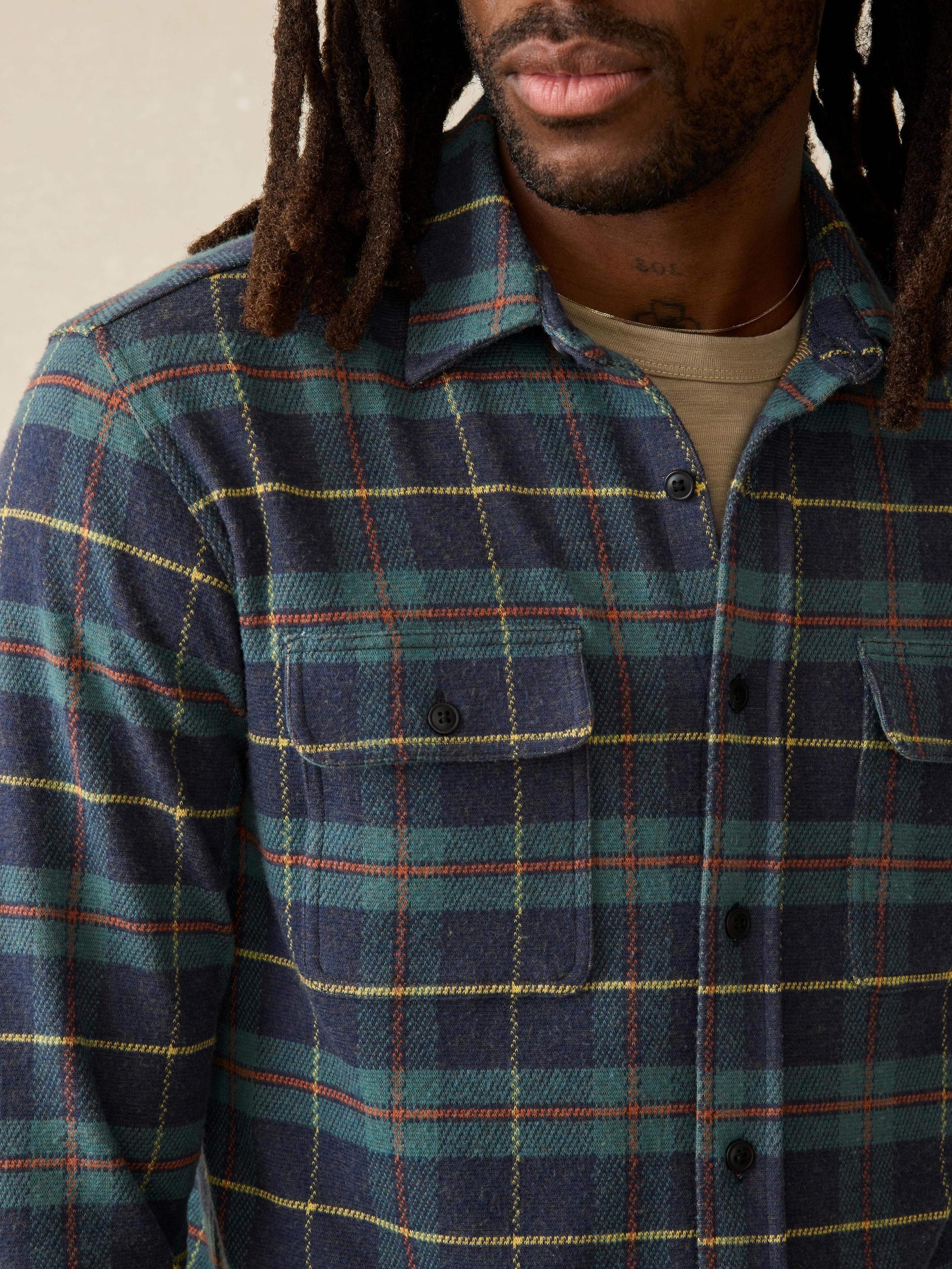 Legend™ Sweater Shirt - Mossy Elm Plaid Male Product Image