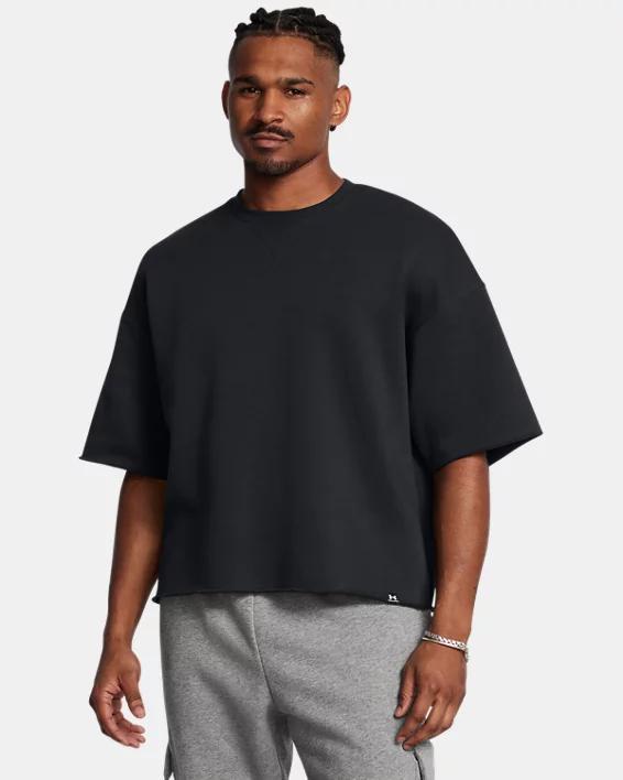 Under Armour Mens Under Armour Icon Fleece Short Sleeve Crew - Mens Product Image