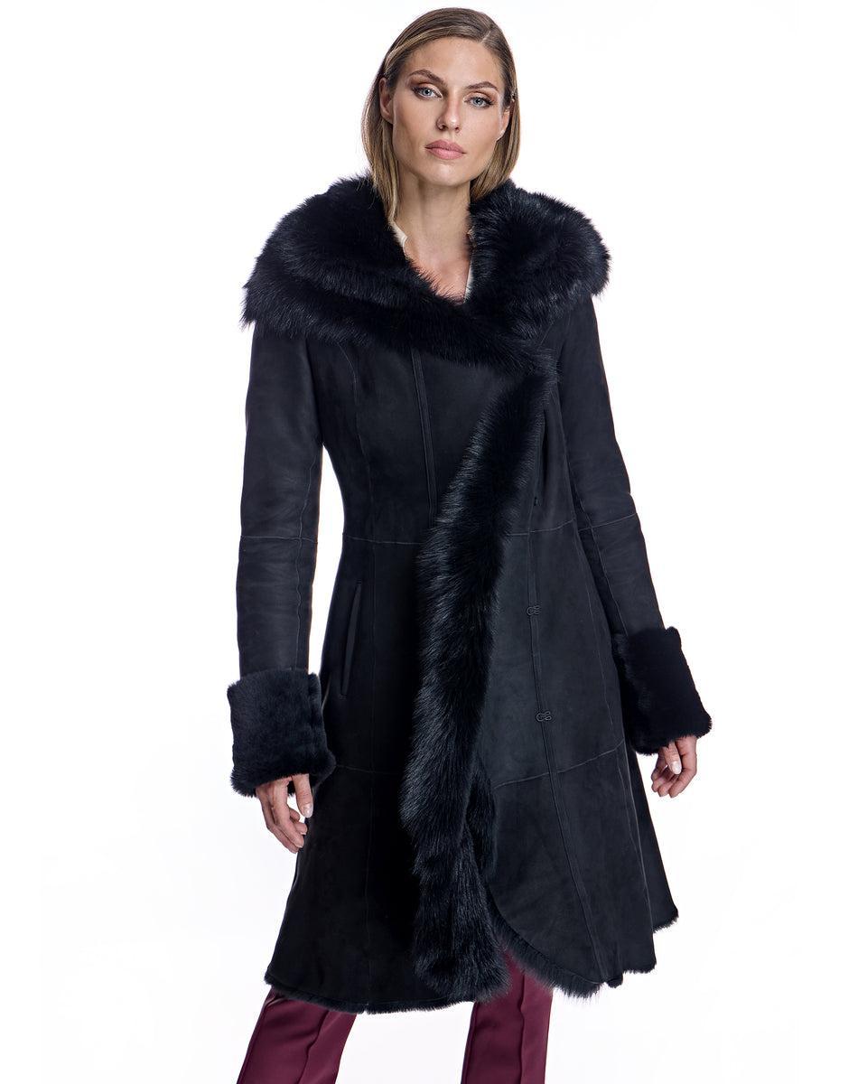 Reversible Shearling Vest Product Image