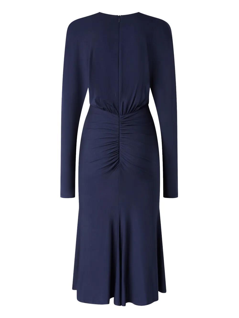 V-neck midi dress Product Image