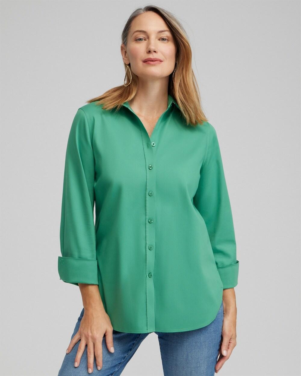 No Iron™ 3/4 Sleeve Shirt Product Image
