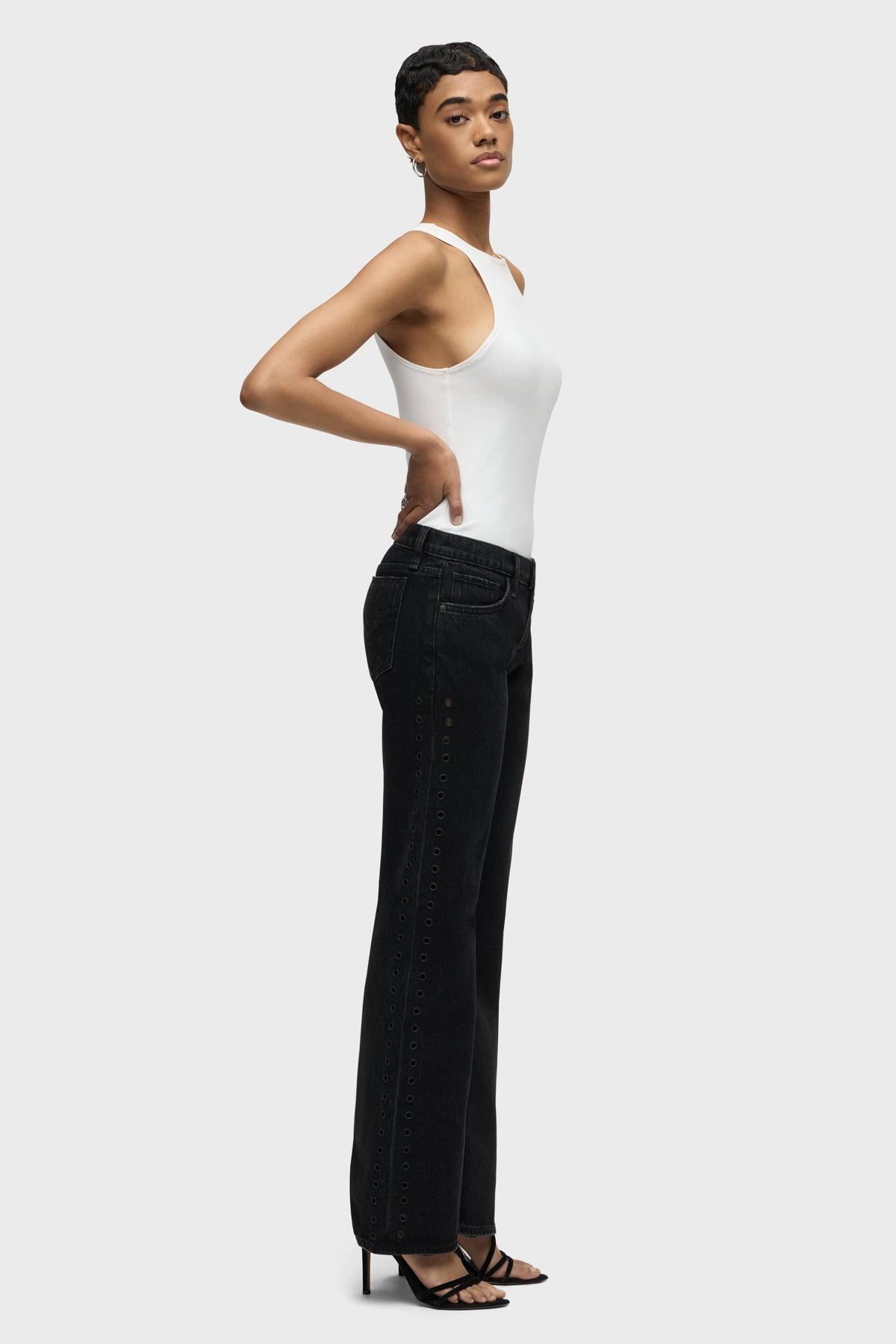 Kelli Low-Rise Loose Straight Jean Female Product Image