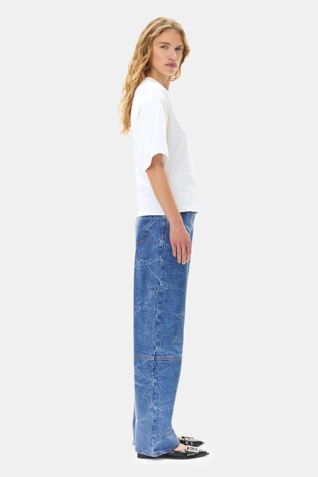 White Heavy Cotton T-shirt Product Image