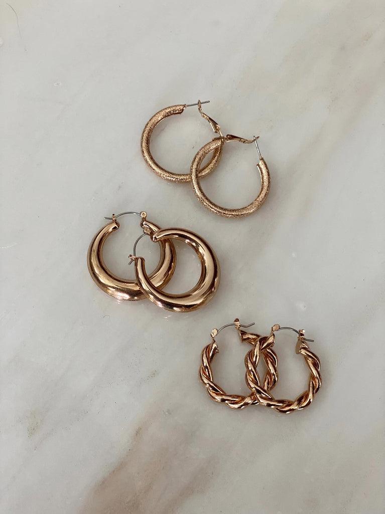Ciara Earring Set Gold Product Image