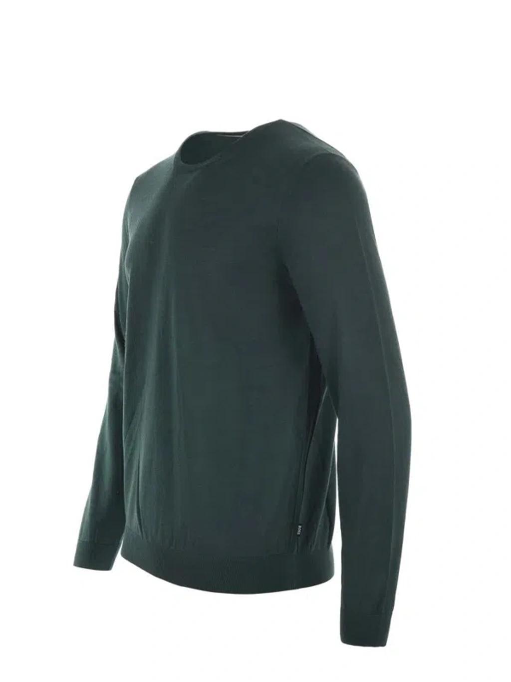HUGO BOSS Boss  Sweaters In Green Product Image