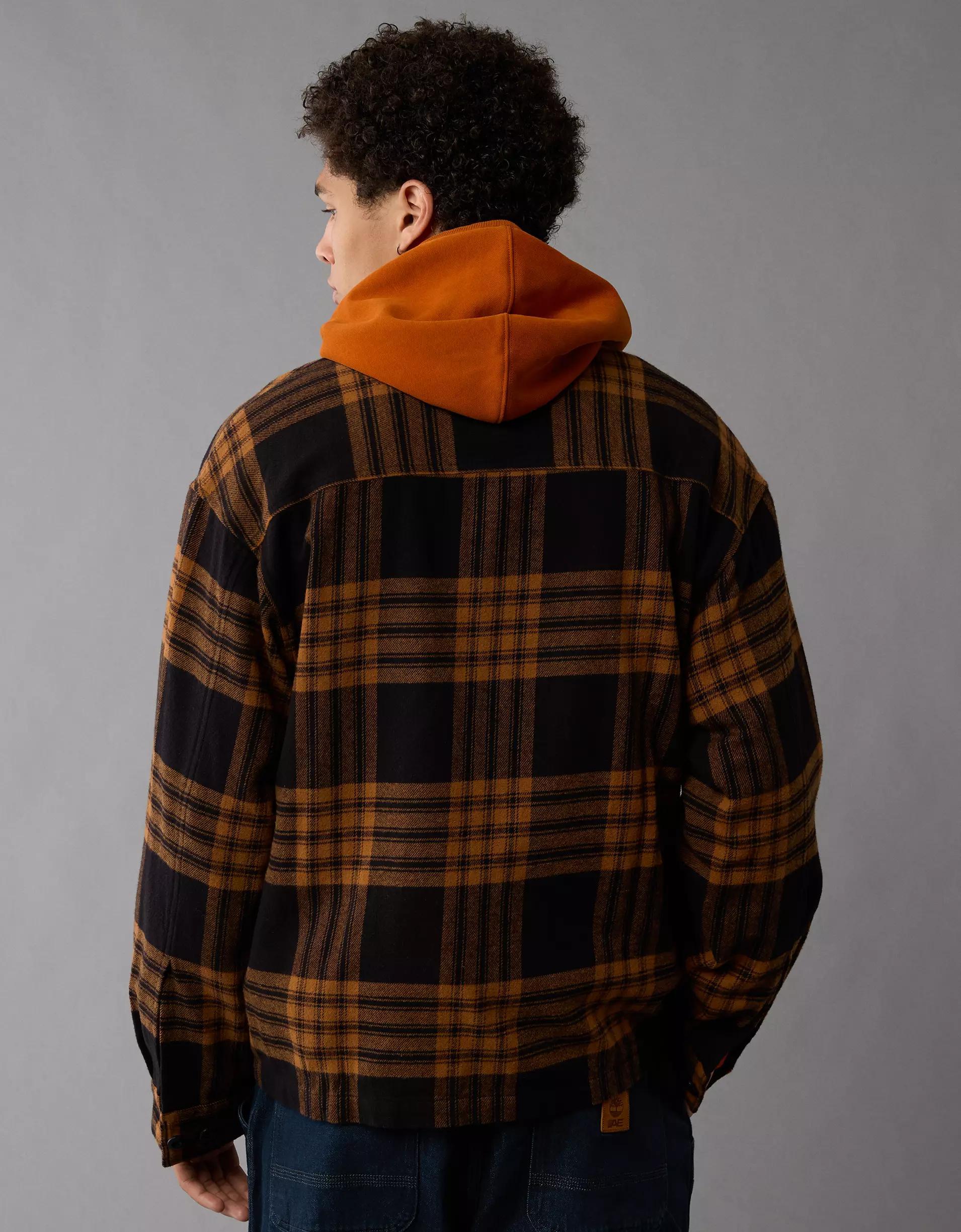 Timberland x AE Flannel Shirt Jacket Product Image
