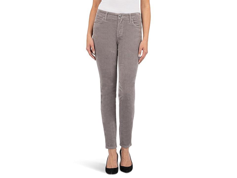 KUT from the Kloth Diana Corduroy Skinny (Concrete) Women's Clothing Product Image