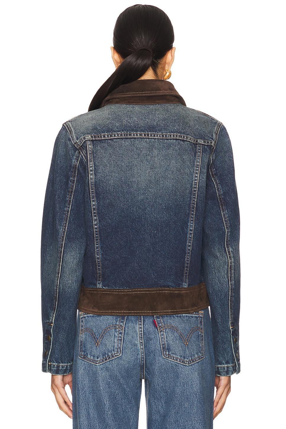 Brooklyn Denim Jacket NILI LOTAN Product Image