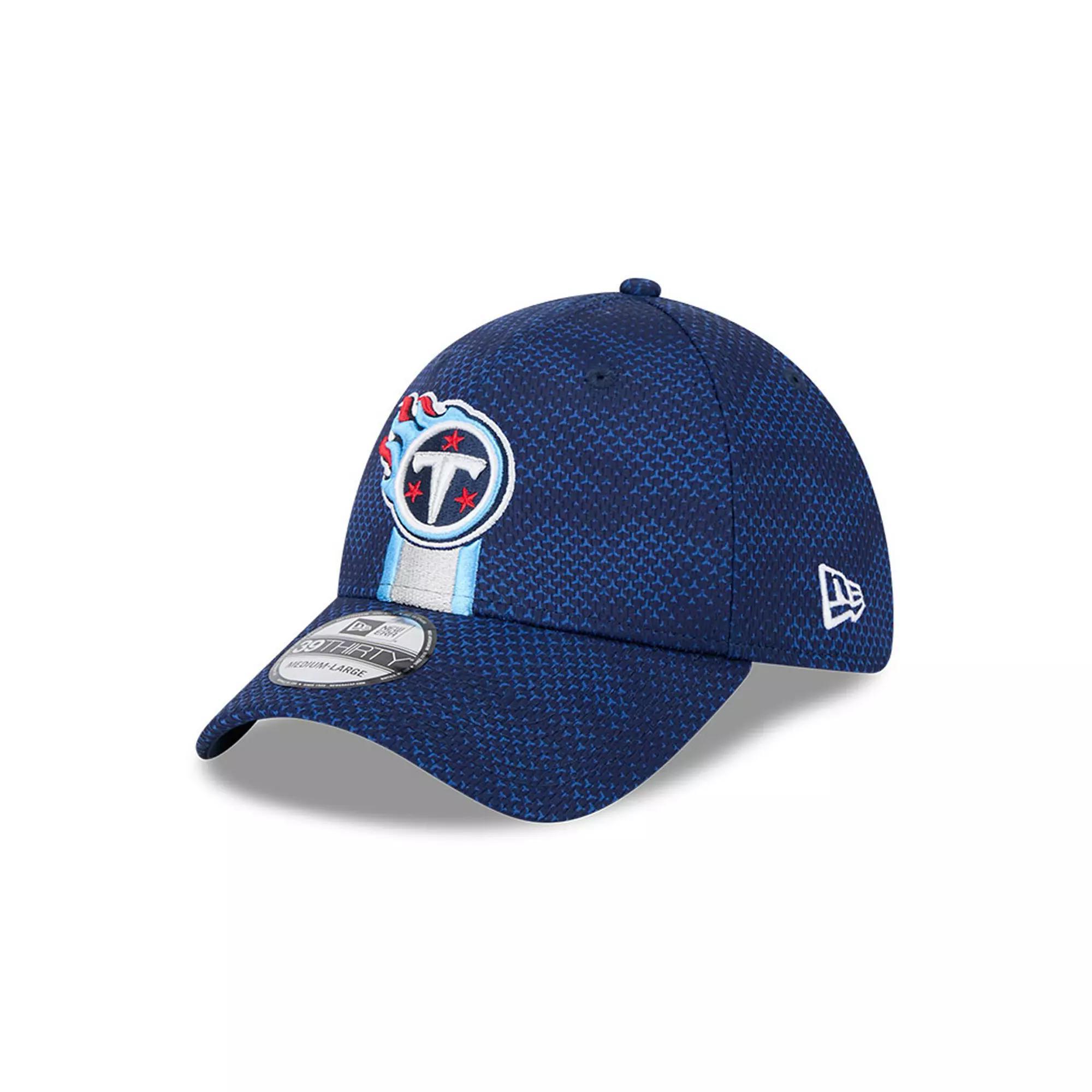 Men's New Era Navy Tennessee Titans 2024 Sideline 39THIRTY Flex Hat, Size: Large/XL, Blue Product Image