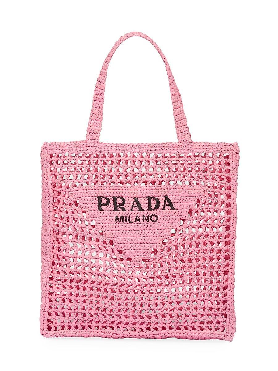 Womens Large Crochet Tote Bag Product Image