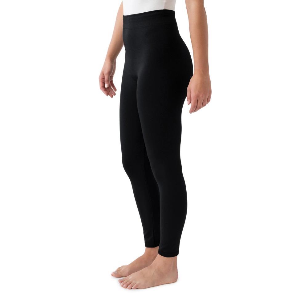 Women's MUK LUKS Fleece Lined Leggings, Size: Small-Medium, Black Product Image