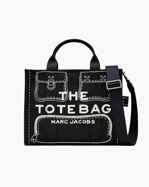 The Cargo Monogram Denim Medium Tote Bag Product Image